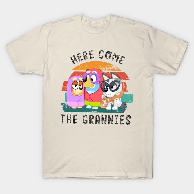 Here Come The Grannies T-Shirt by Stereoferment